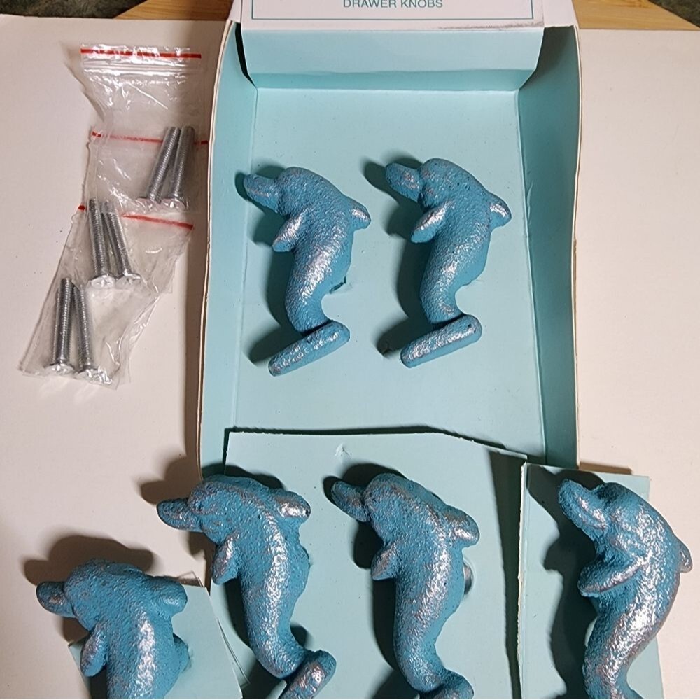 Dolphin and  Anchor⚓️ 🐬 Drawer Pulls FREE SHIPPING